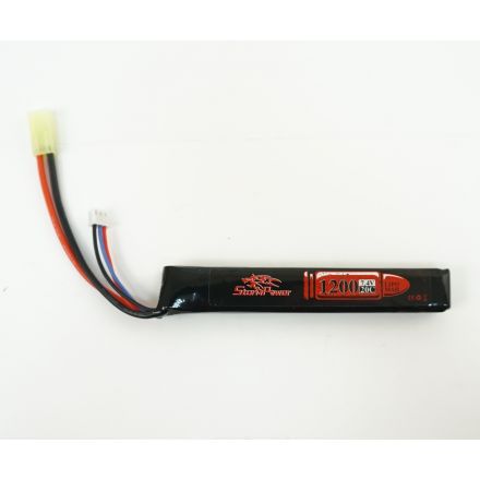 Аккумулятор Storm Power Li-Po 7.4V 1200mah 20C, 126x21x13 мм (SP-014)