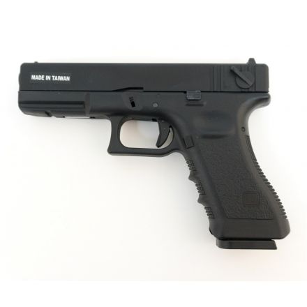 Страйкбольный пистолет KJW Glock G18 CO₂, металл. затвор (KP-18-MS.CO2)