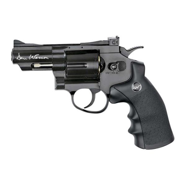 Страйкбольный револьвер ASG Dan Wesson 2.5" Black CO₂ (17175)